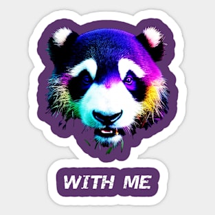 Bear with me Sticker